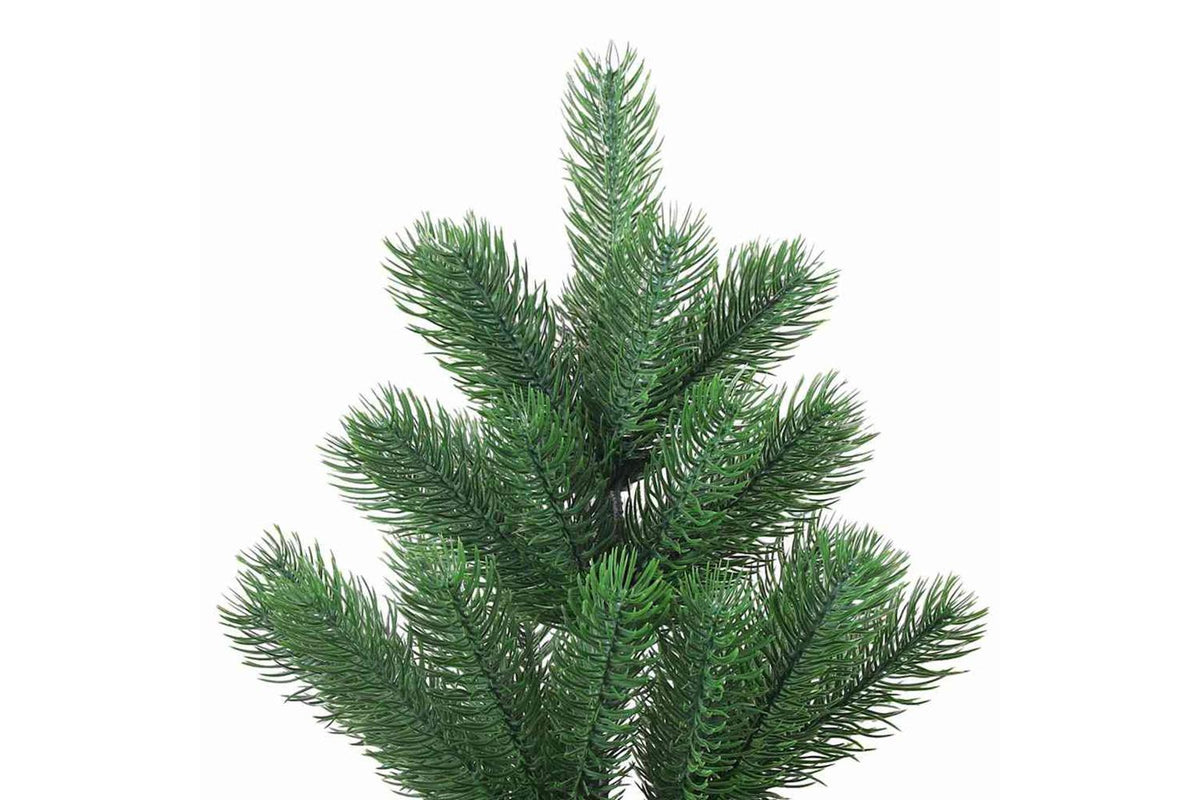 Vidaxl Nordmann Fir Artificial Christmas Tree Ledball Set Green 150cm-10