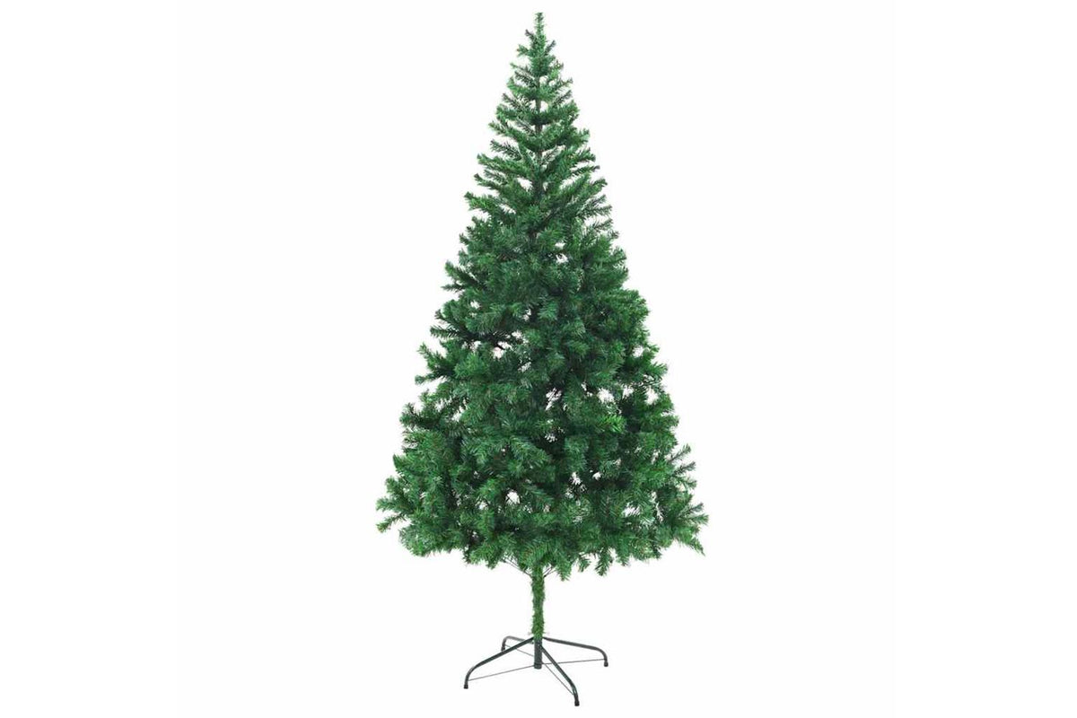 Vidaxl Artificial Pre-lit Christmas Tree Ball Set 210 Cm 910 Branches-3