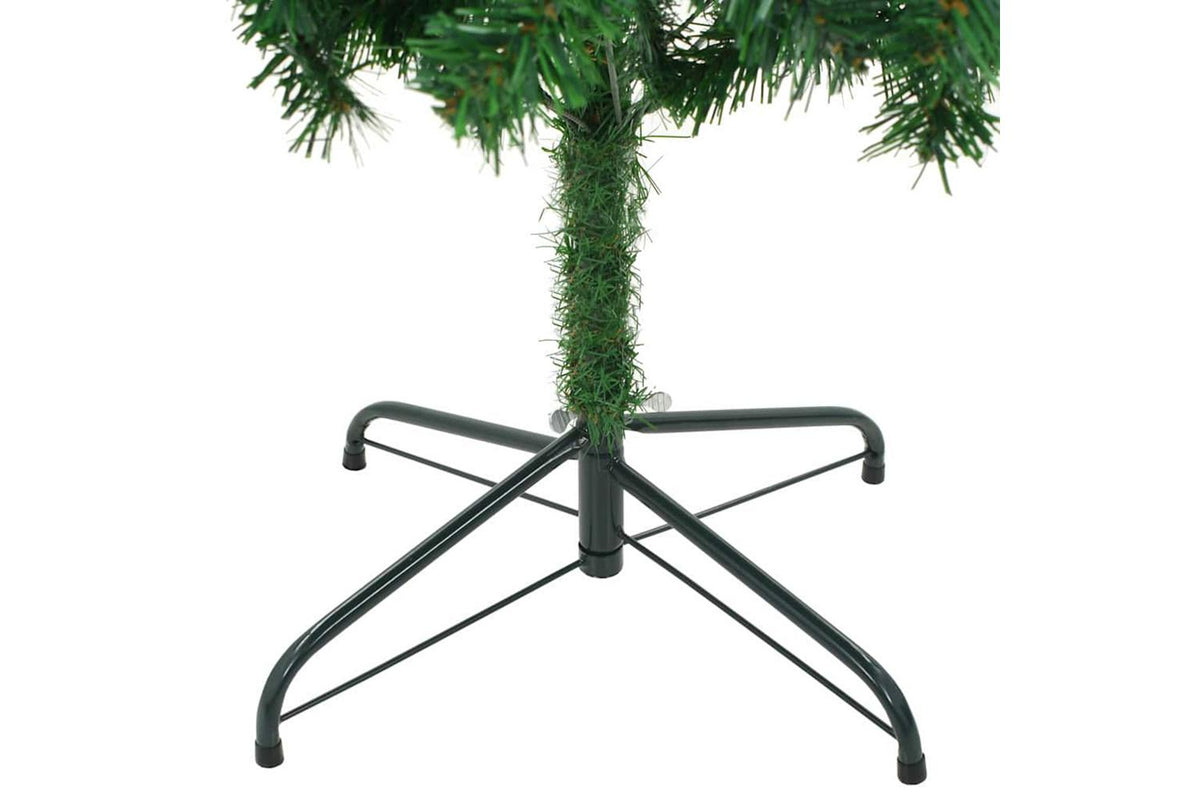Vidaxl Artificial Pre-lit Christmas Tree Ball Set 210 Cm 910 Branches-5