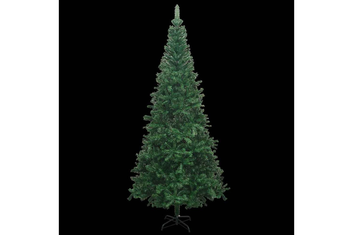 Vidaxl Artificial Pre-lit Christmas Tree With Ball Set L 240 Cm Green-3