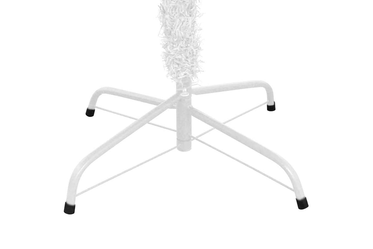 Vidaxl Artificial Pre-lit Christmas Tree With Ball Set L 240 Cm White-6