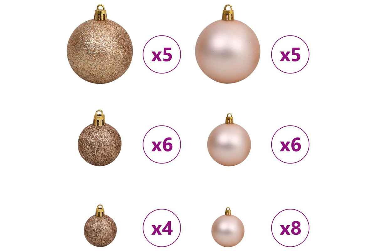 Vidaxl Artificial Christmas Tree 120 Cm Pvc And Steel White-7