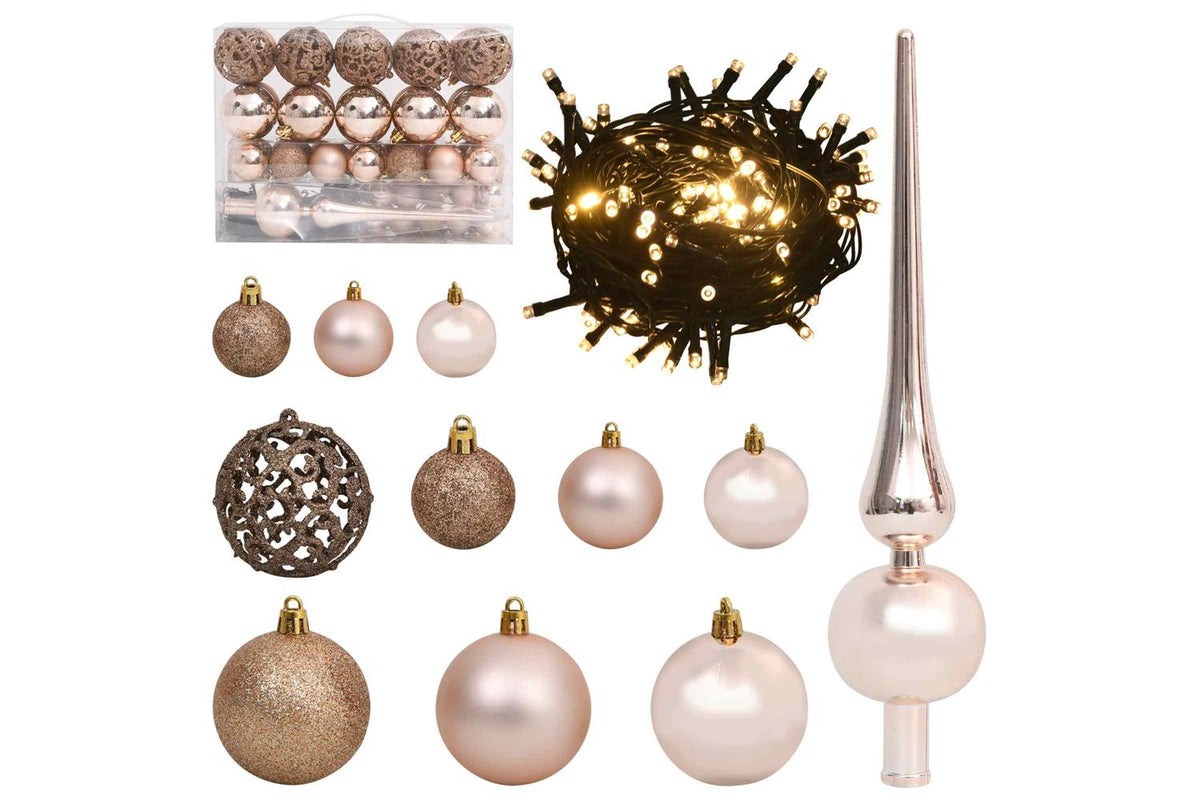 Vidaxl Artificial Christmas Tree 150 Cm Pvc And Steel White-6