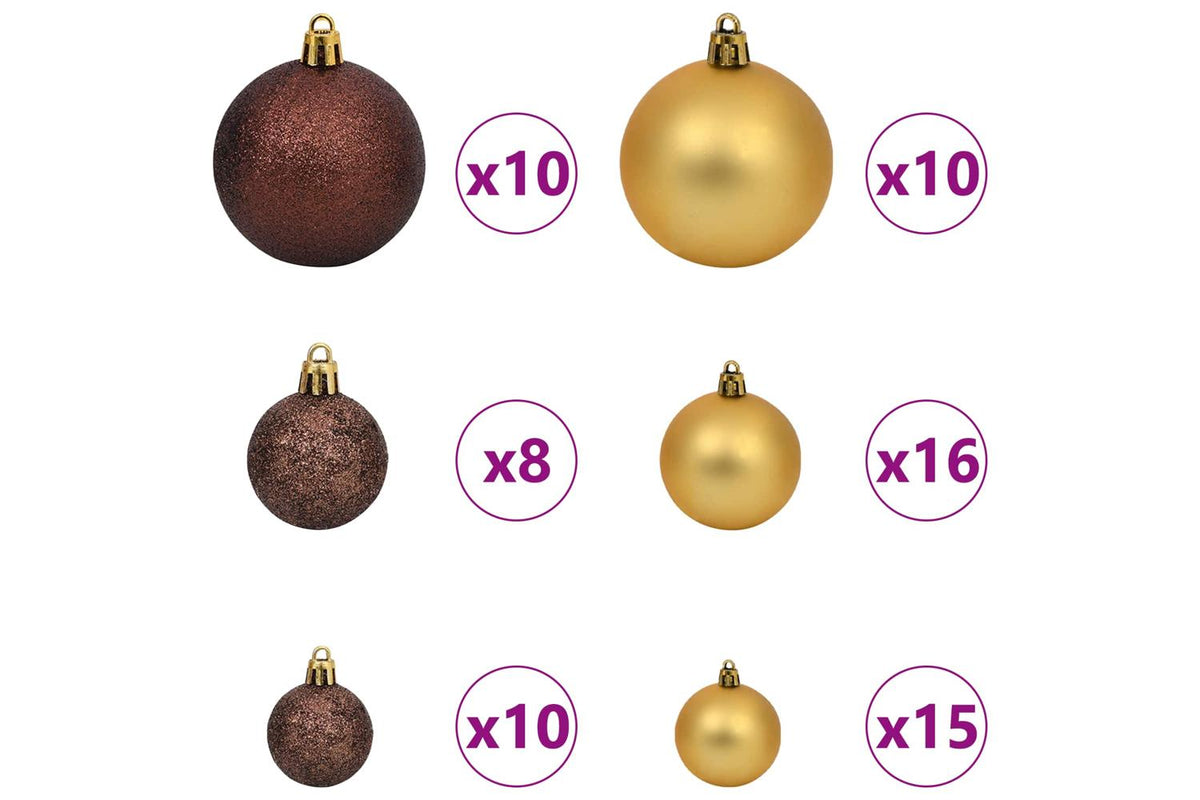 Vidaxl Artificial Christmas Tree 180 Cm Pvc And Steel White-7