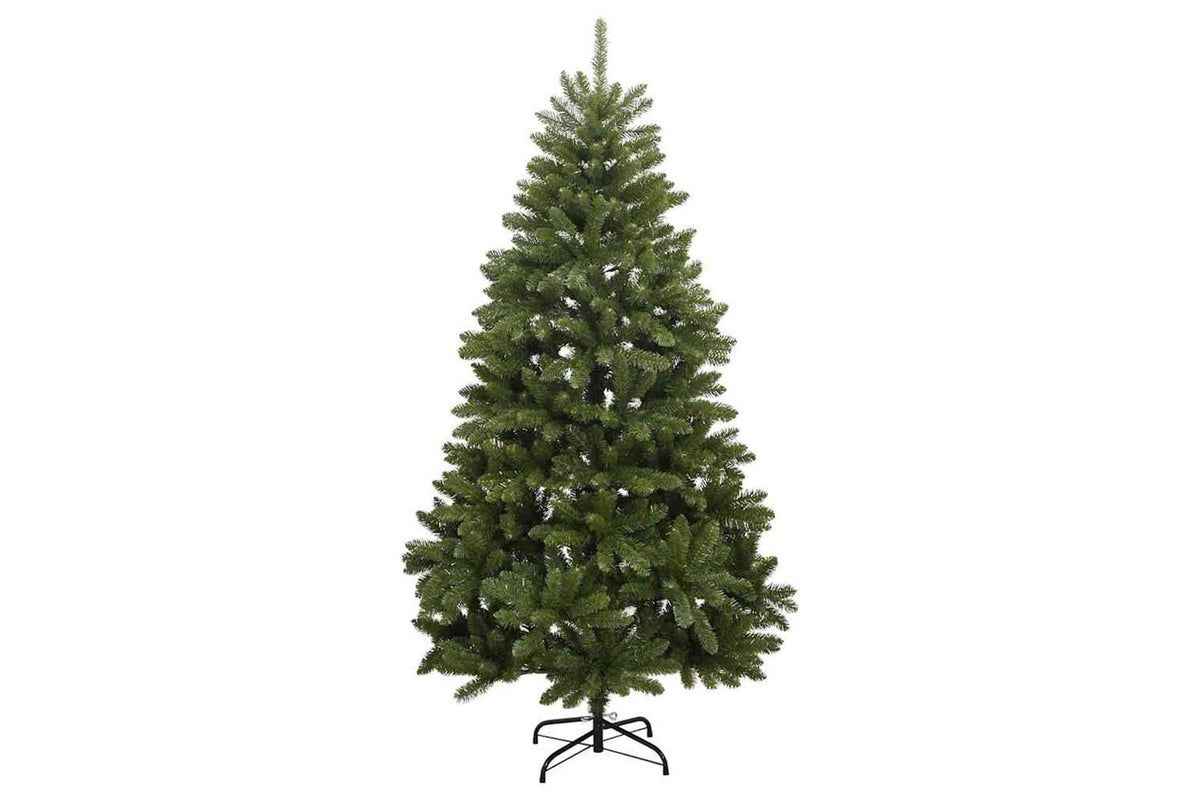 Vidaxl Artificial Hinged Christmas Tree 300 Leds Ball Set 240 Cm-3