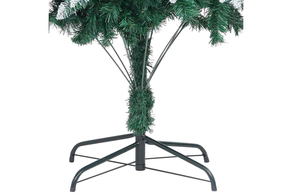 Vidaxl Artificial Christmas Tree With Pinecones And White Snow 210 Cm-5