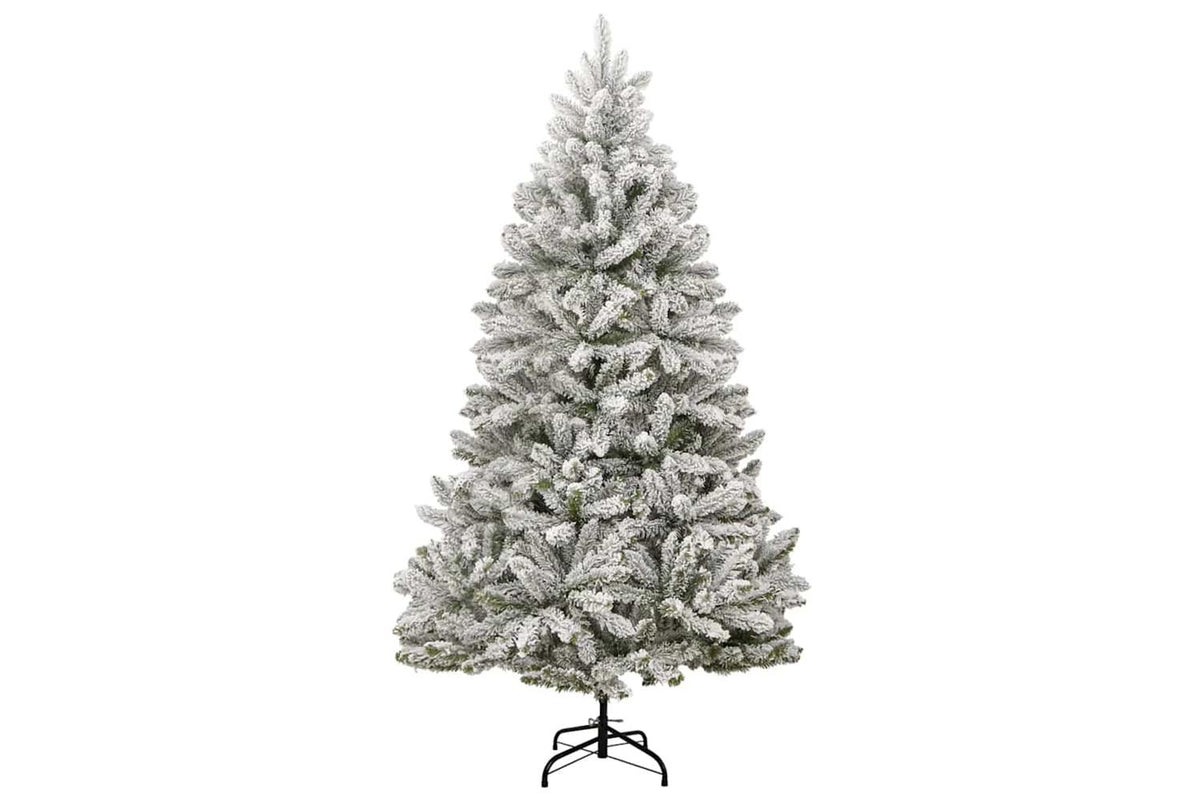 Vidaxl Artificial Hinged Christmas Tree 300 Leds Ball Set 270 Cm-3
