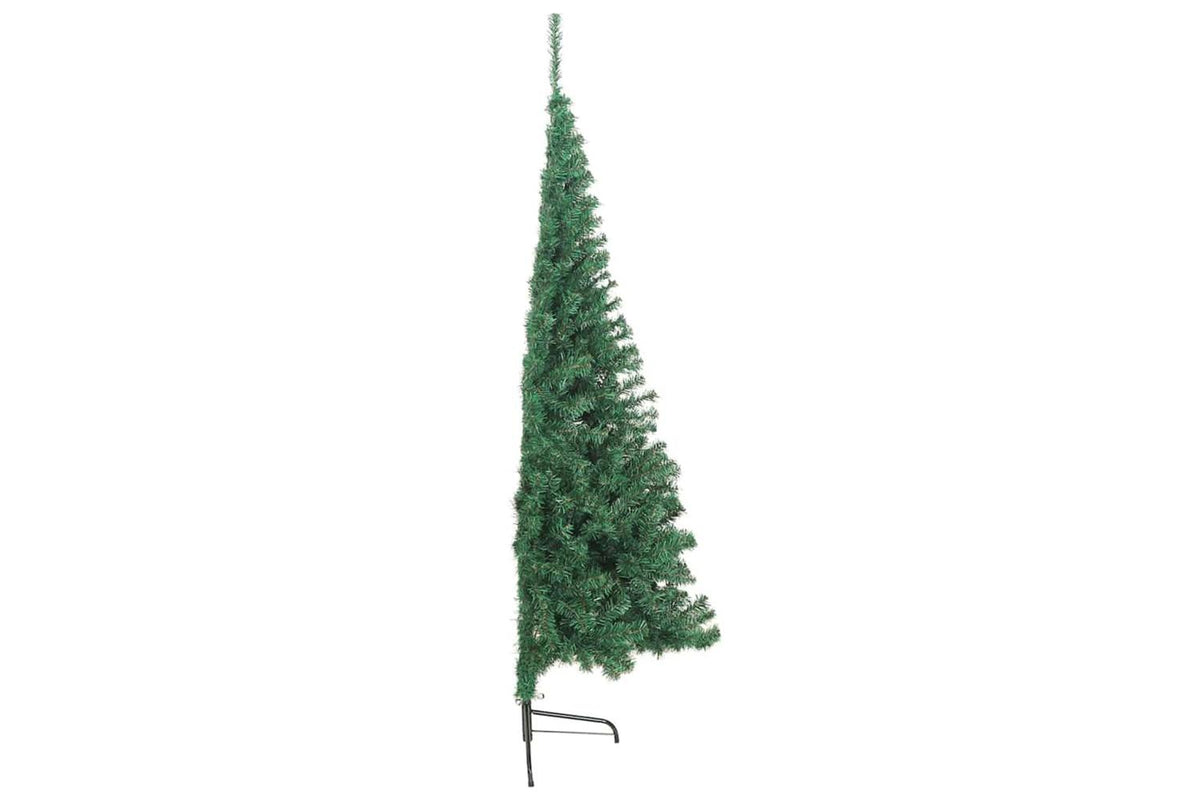 Vidaxl Artificial Half Christmas Tree With Stand Green 210 Cm Pvc-6