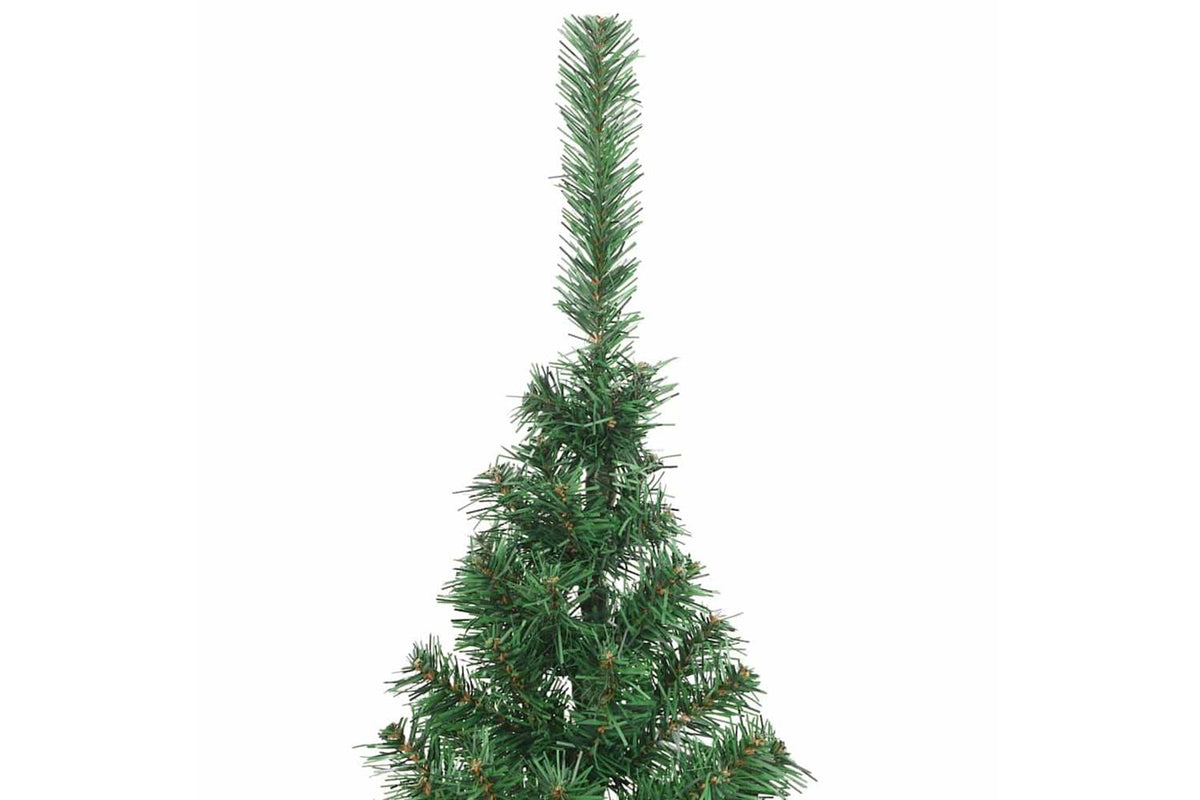 Vidaxl Artificial Half Christmas Tree With Stand Green 210 Cm Pvc-7