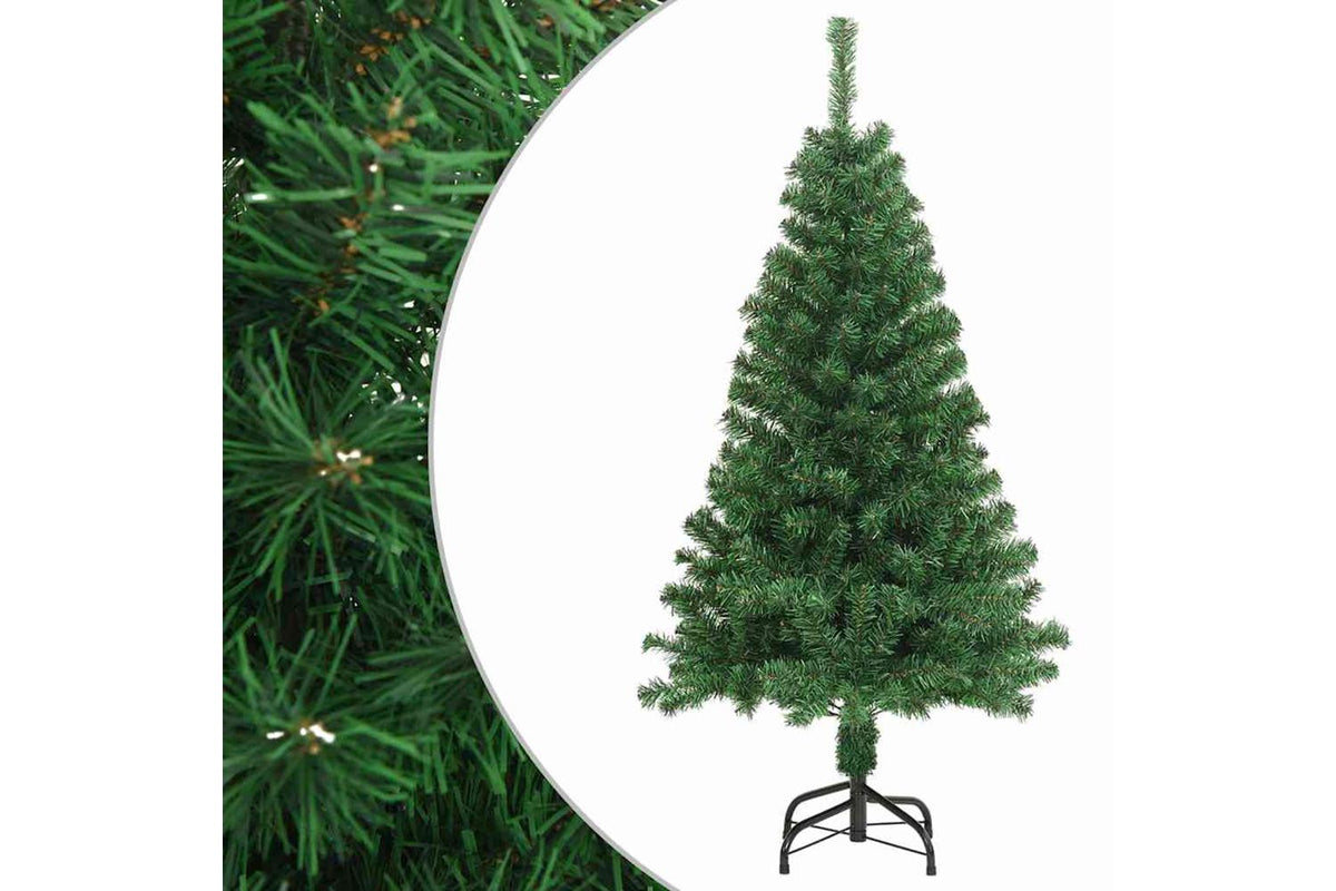 Vidaxl Artificial Christmas Tree With Thick Branches Green 150 Cm Pvc