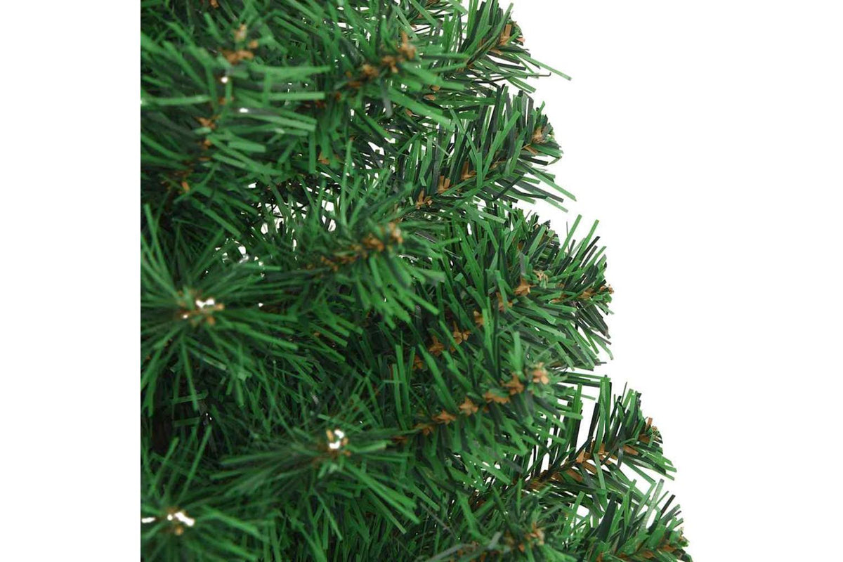 Vidaxl Artificial Christmas Tree With Thick Branches Green 150 Cm Pvc-5