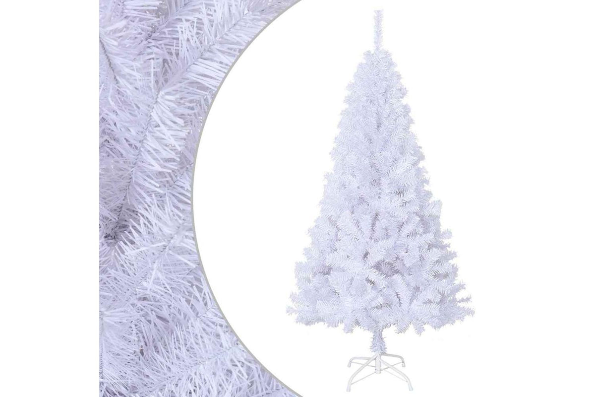 Vidaxl Artificial Christmas Tree With Thick Branches White 150 Cm Pvc