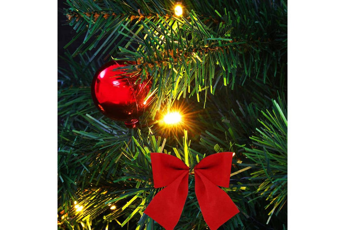 Vidaxl Artificial Pre-lit Christmas Tree With Baubles Green 64 Cm-9