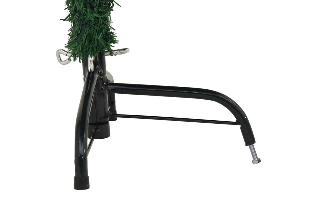 Vidaxl Artificial Half Christmas Tree With Stand Green 120 Cm Pvc-8