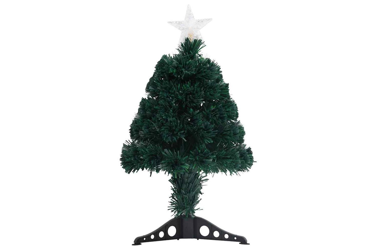 Vidaxl Pre-lit Christmas Tree With Standled 64 Cm Fibre Optic-2