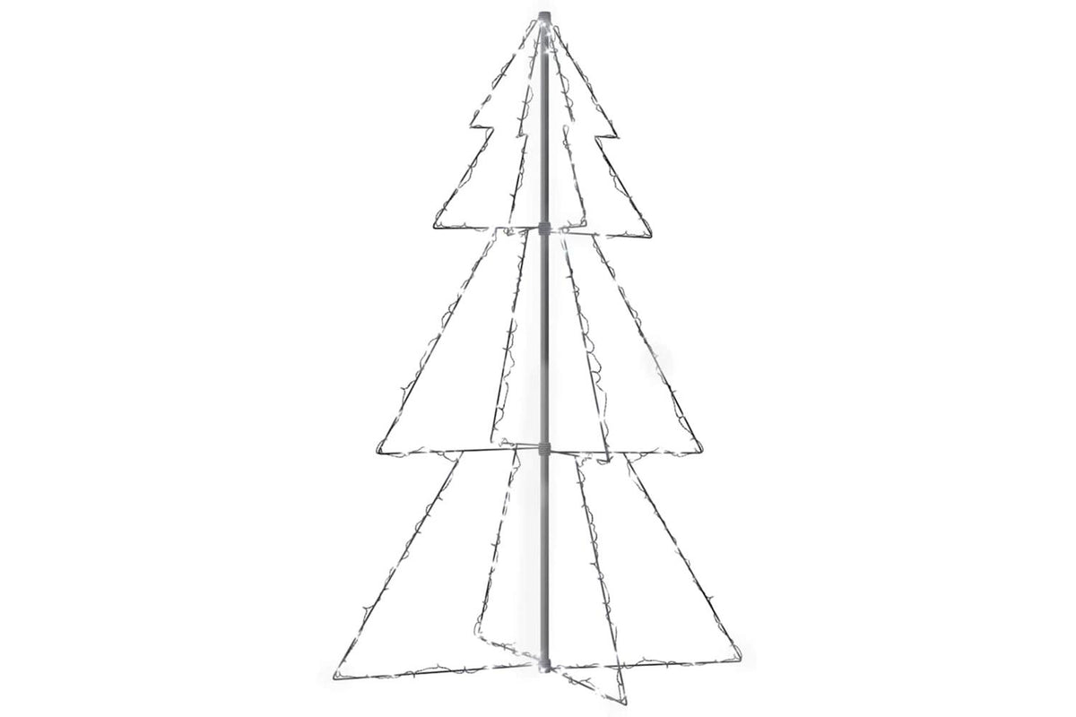 Vidaxl Christmas Cone Tree 200 Leds Indoor And Outdoor 98x150 Cm-2