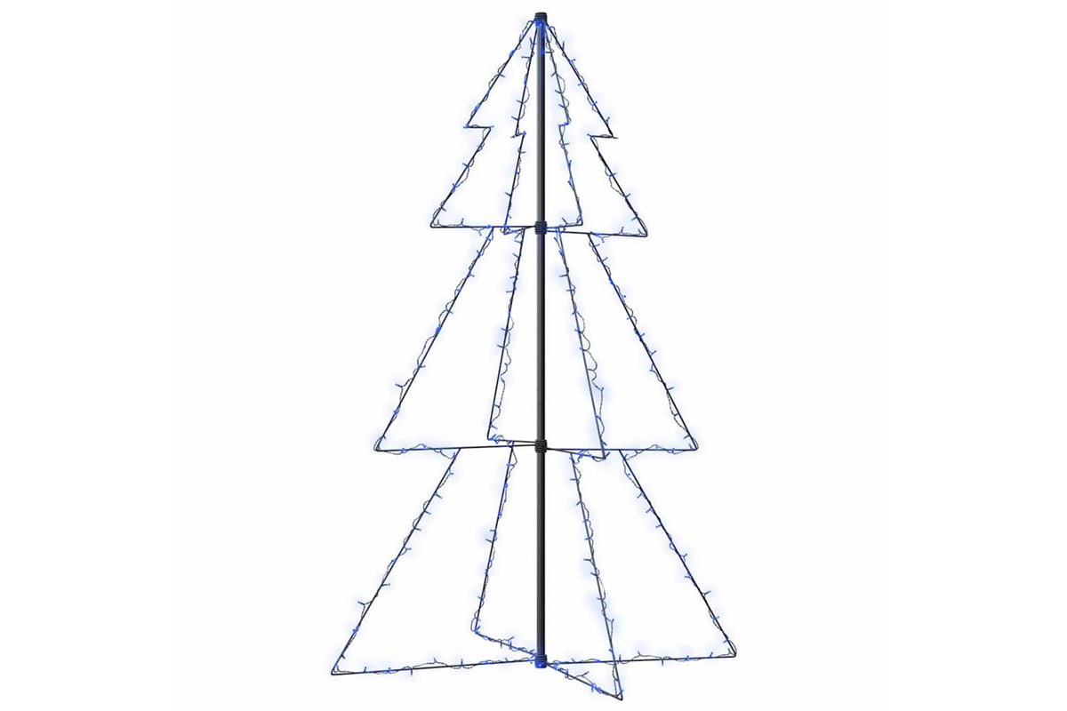 Vidaxl Christmas Cone Tree 200 Leds Indoor And Outdoor 98x150 Cm