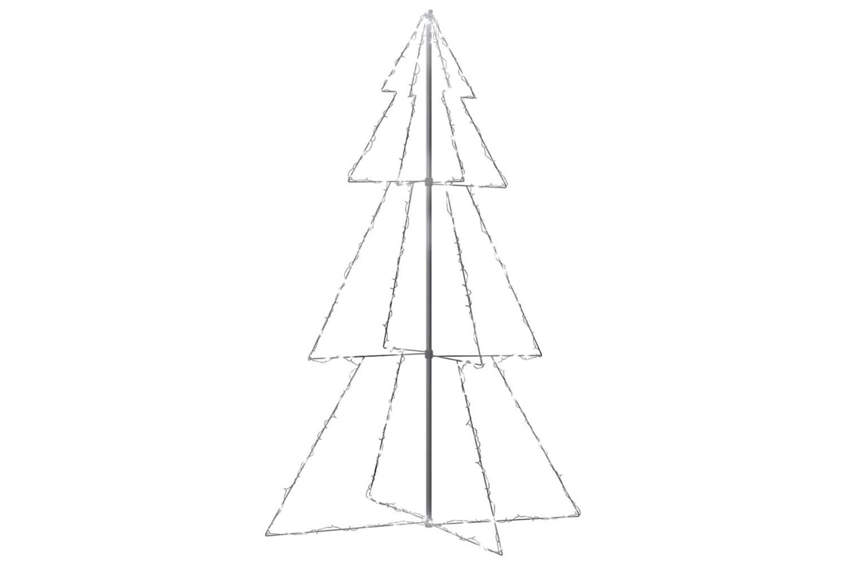 Vidaxl Christmas Cone Tree 240 Leds Indoor And Outdoor 118x180 Cm-2