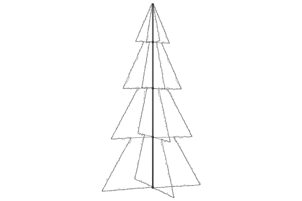 Vidaxl Christmas Cone Tree 360 Leds Indoor And Outdoor 143x250 Cm-4