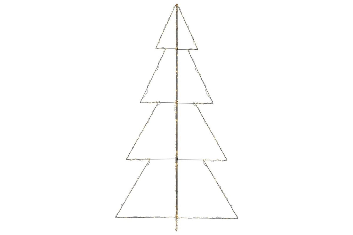 Vidaxl Christmas Cone Tree 360 Leds Indoor And Outdoor 143x250 Cm-5