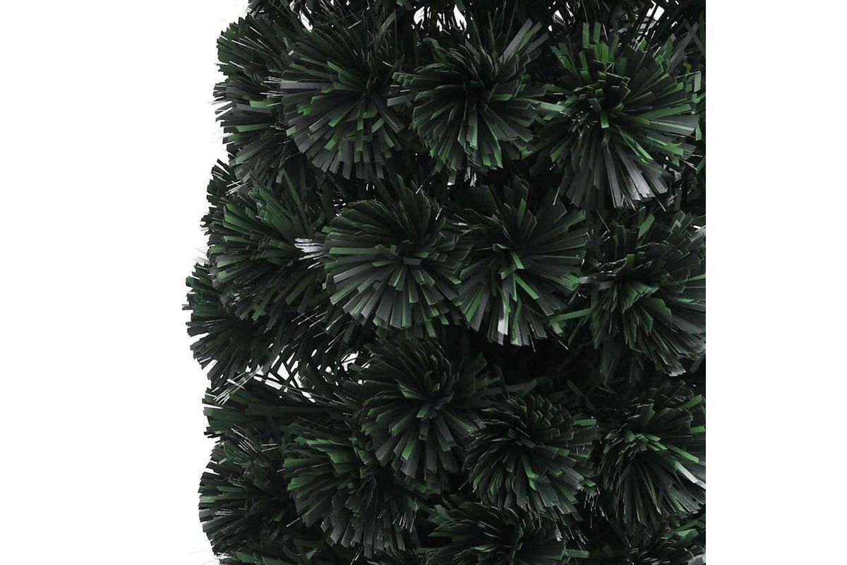 Vidaxl Artificial Slim Christmas Tree With Stand 210 Cm Fibre Optic-7