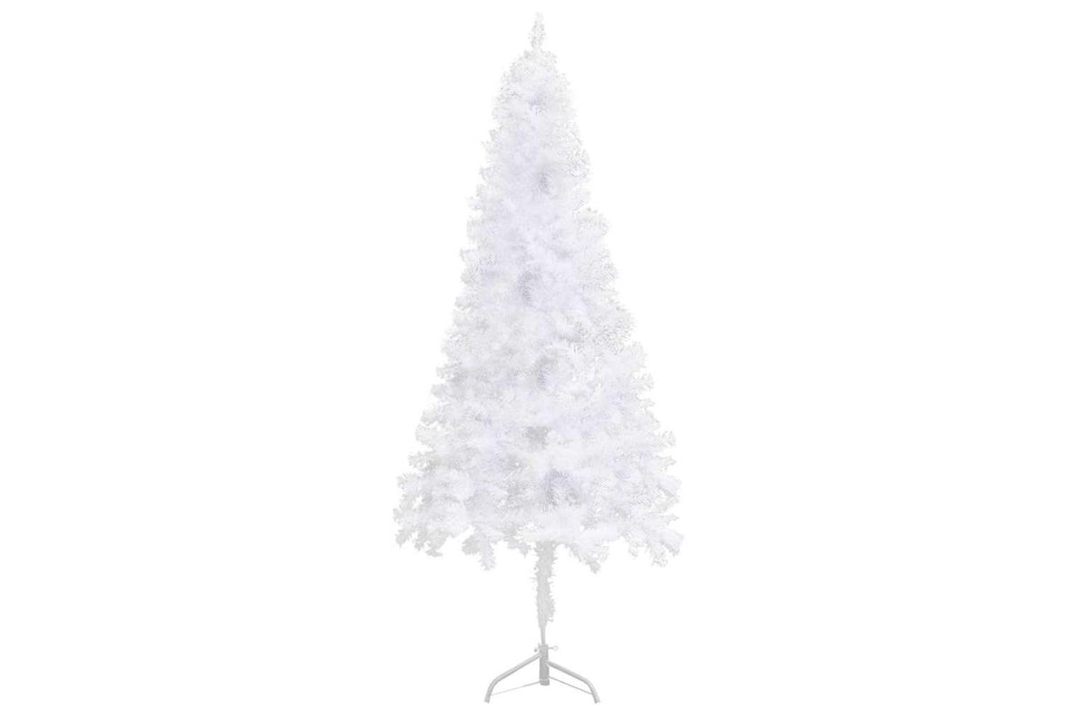 Vidaxl Corner Artificial Christmas Tree White 240 Cm Pvc-3