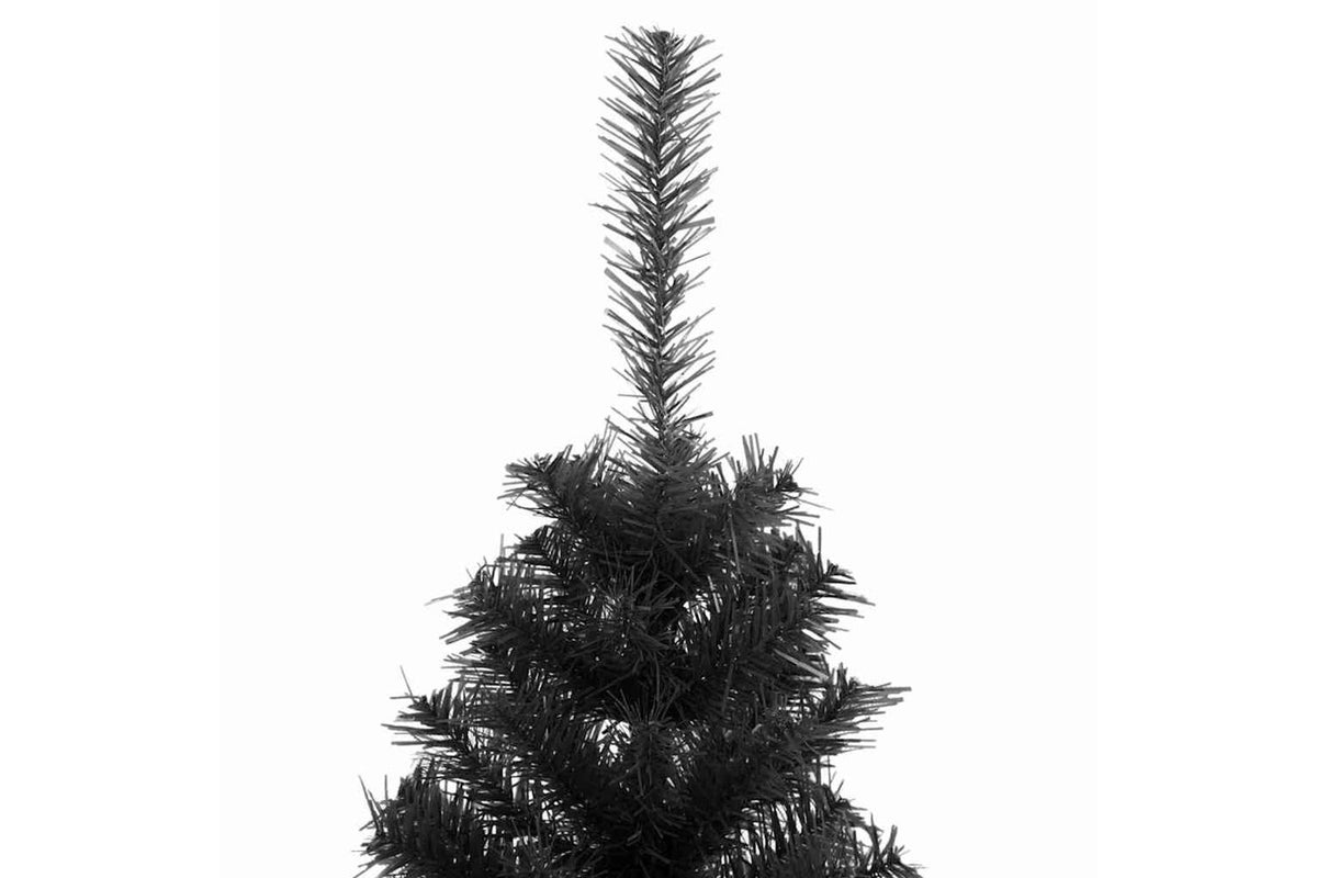 Vidaxl Artificial Christmas Tree With Stand Black 120 Cm Pvc-4