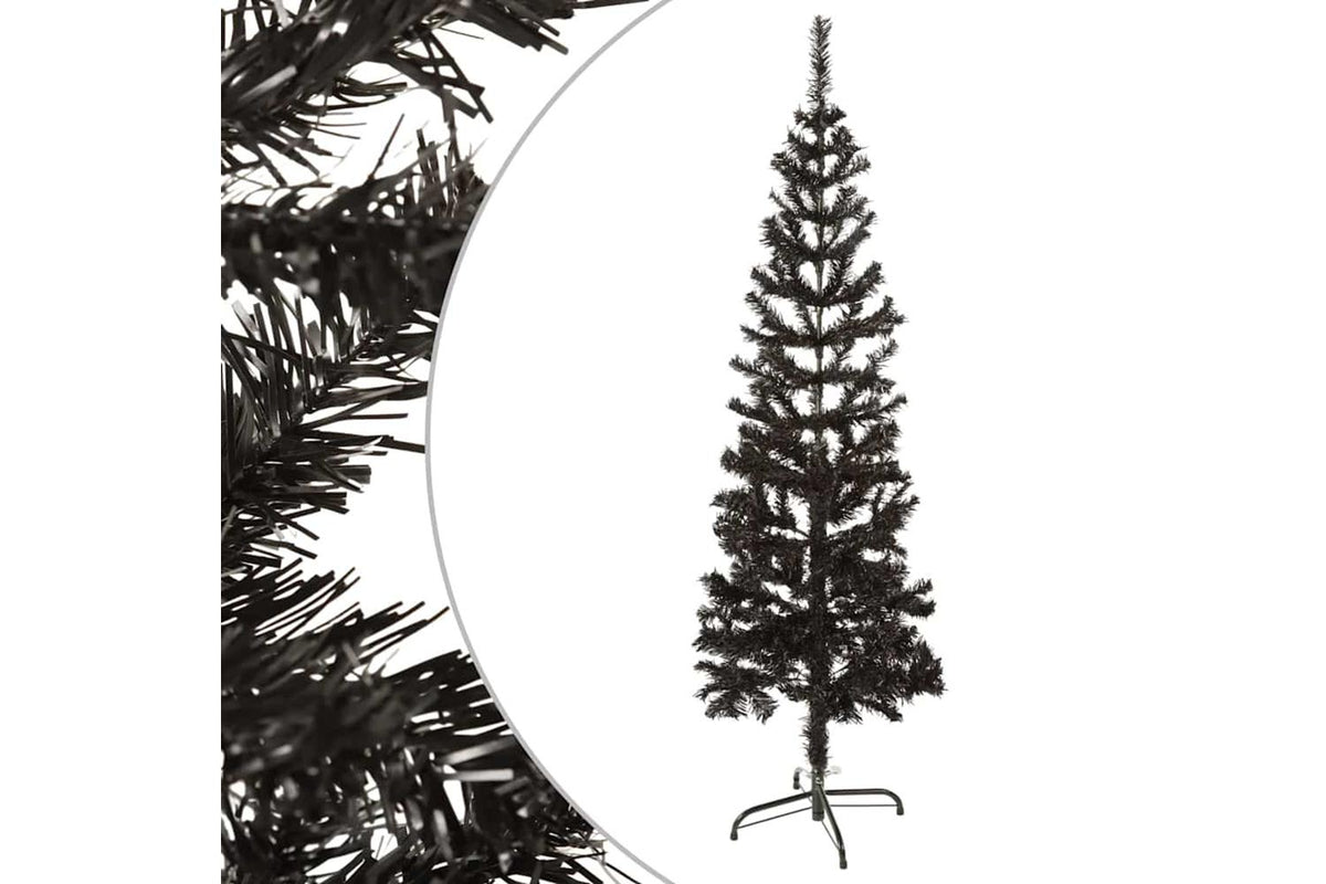 Vidaxl Slim Christmas Tree Black 150 Cm