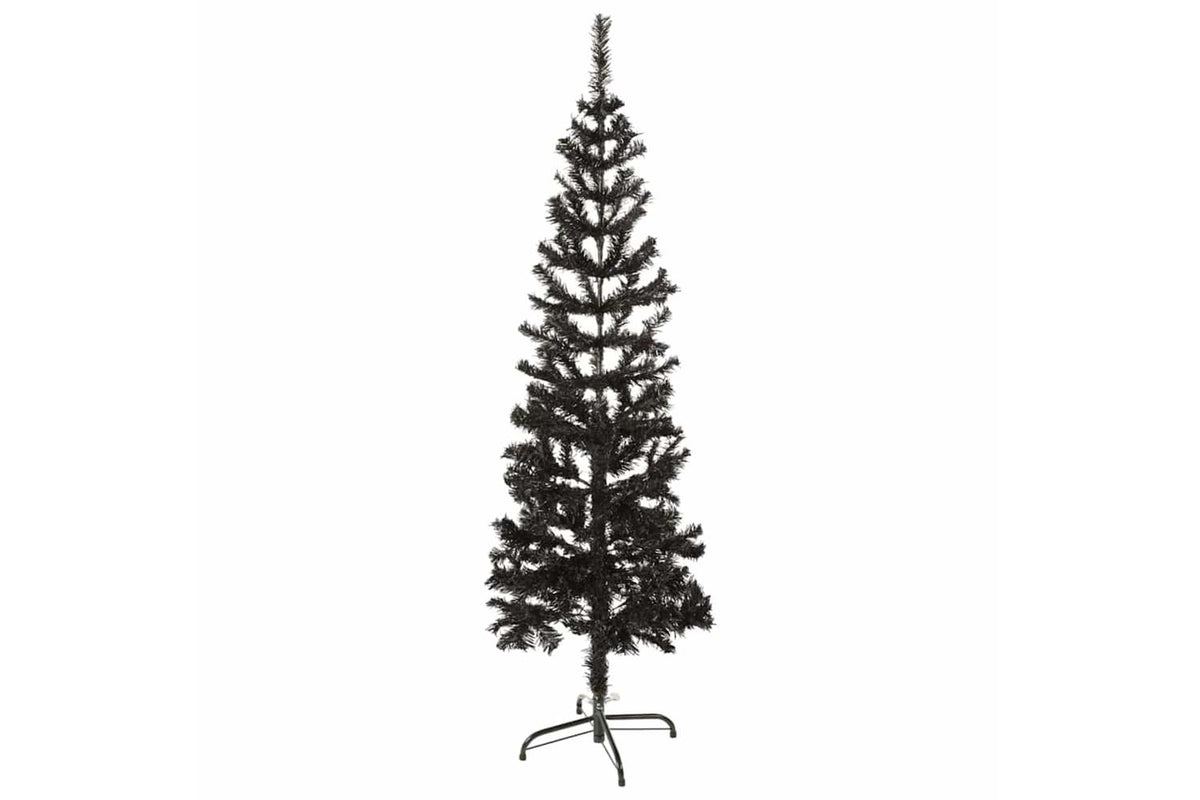 Vidaxl Slim Christmas Tree Black 150 Cm-3