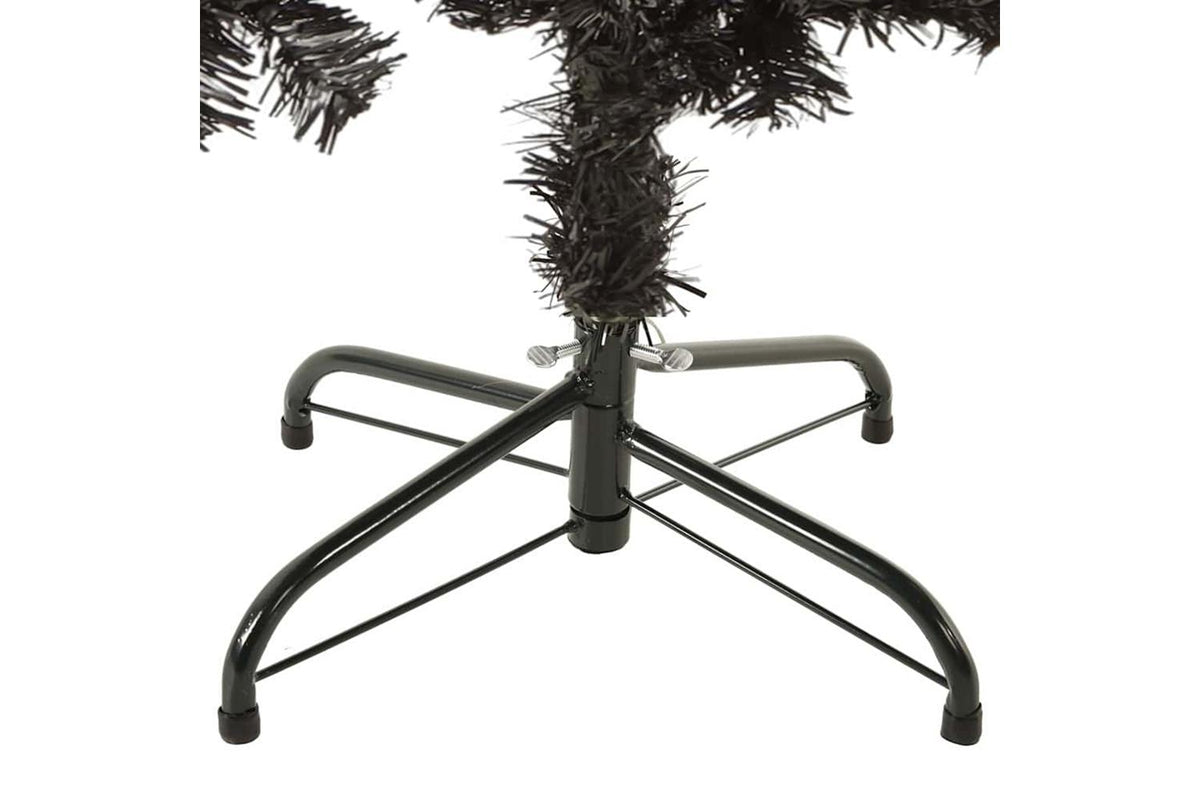 Vidaxl Slim Christmas Tree Black 150 Cm-6