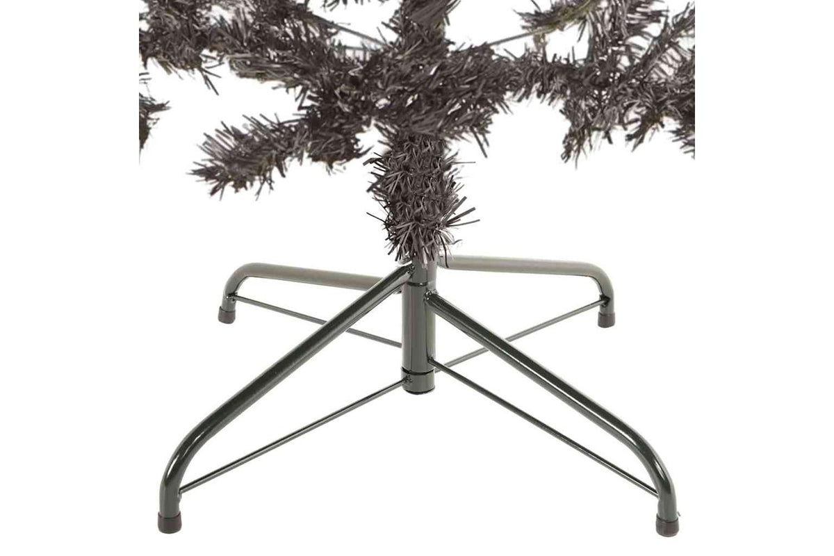 Vidaxl Slim Christmas Tree Black 210 Cm-5
