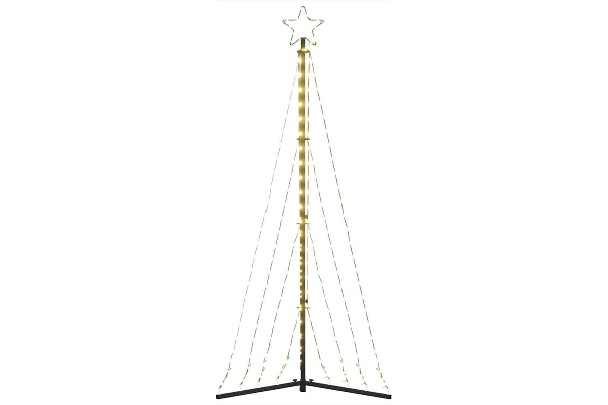 Vidaxl Led Christmas Tree 339 Leds Warm White 182 Cm-6