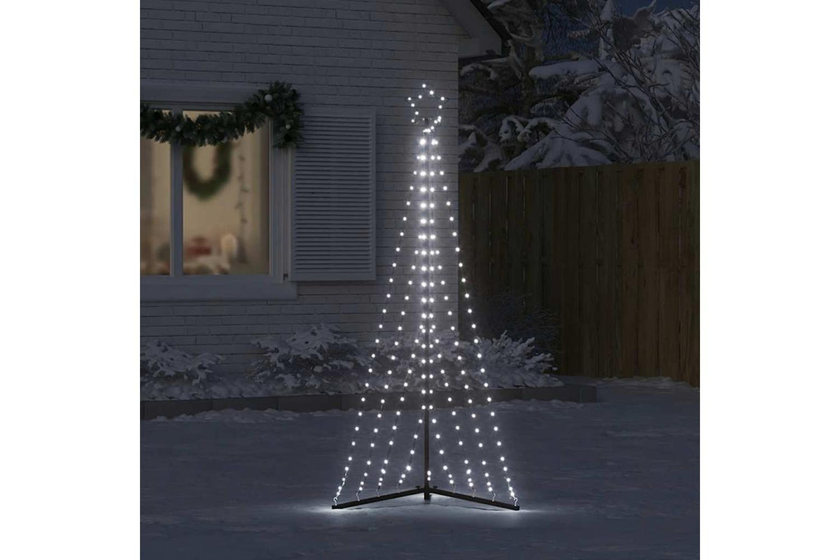 Vidaxl Led Christmas Tree 339 Leds Cold White 182 Cm-3