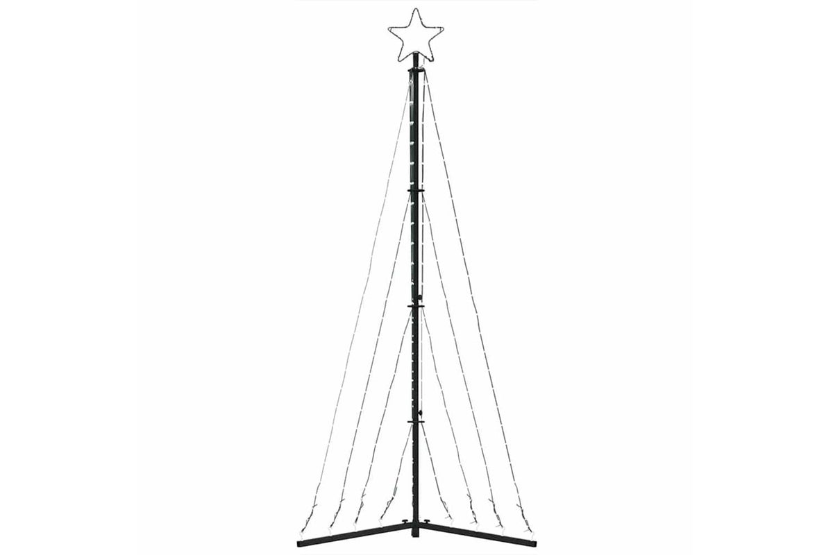 Vidaxl Led Christmas Tree 339 Leds Cold White 182 Cm-5