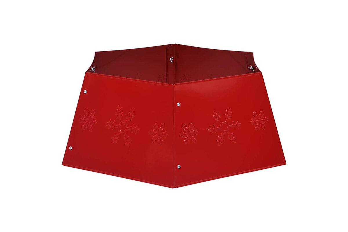 Vidaxl Christmas Tree Skirt Red 68x25 Cm-5