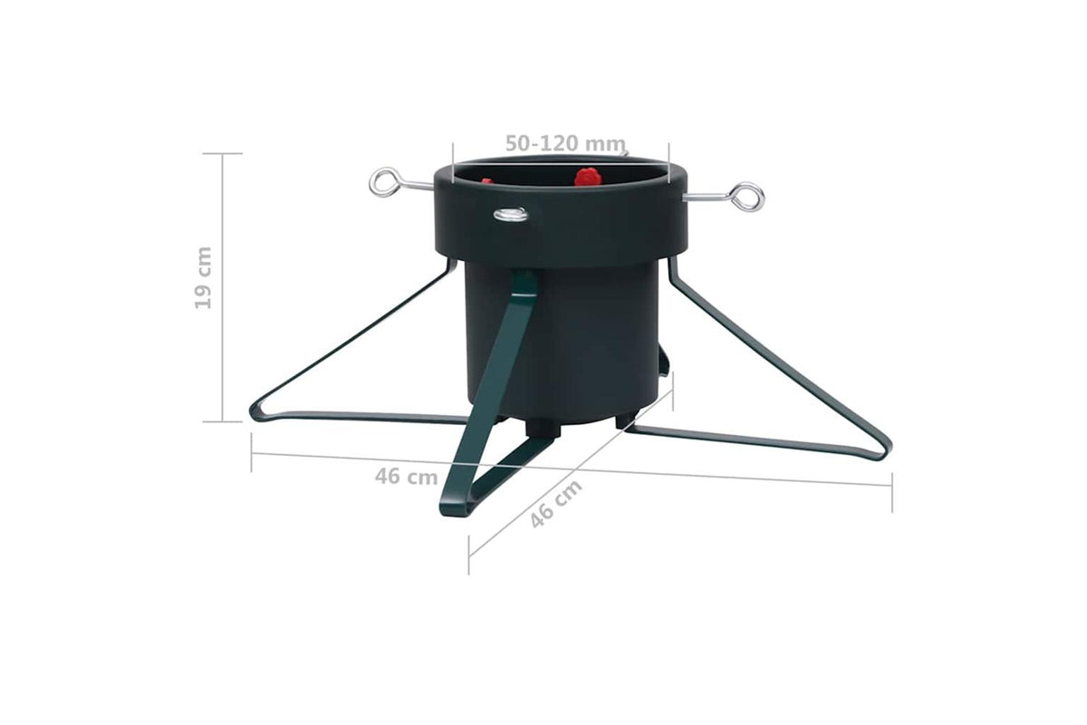 Vidaxl Christmas Tree Stand Black 46x46x19 Cm-7