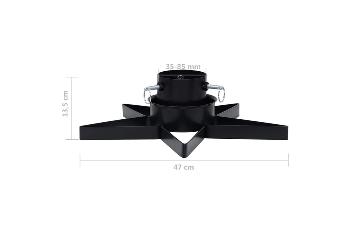 Vidaxl Christmas Tree Stand Black 47x47x135 Cm-7
