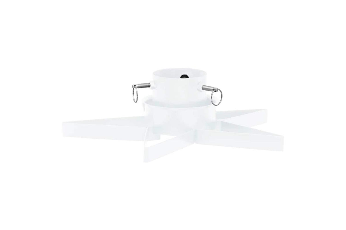 Vidaxl Christmas Tree Stand White 47x47x135 Cm-3