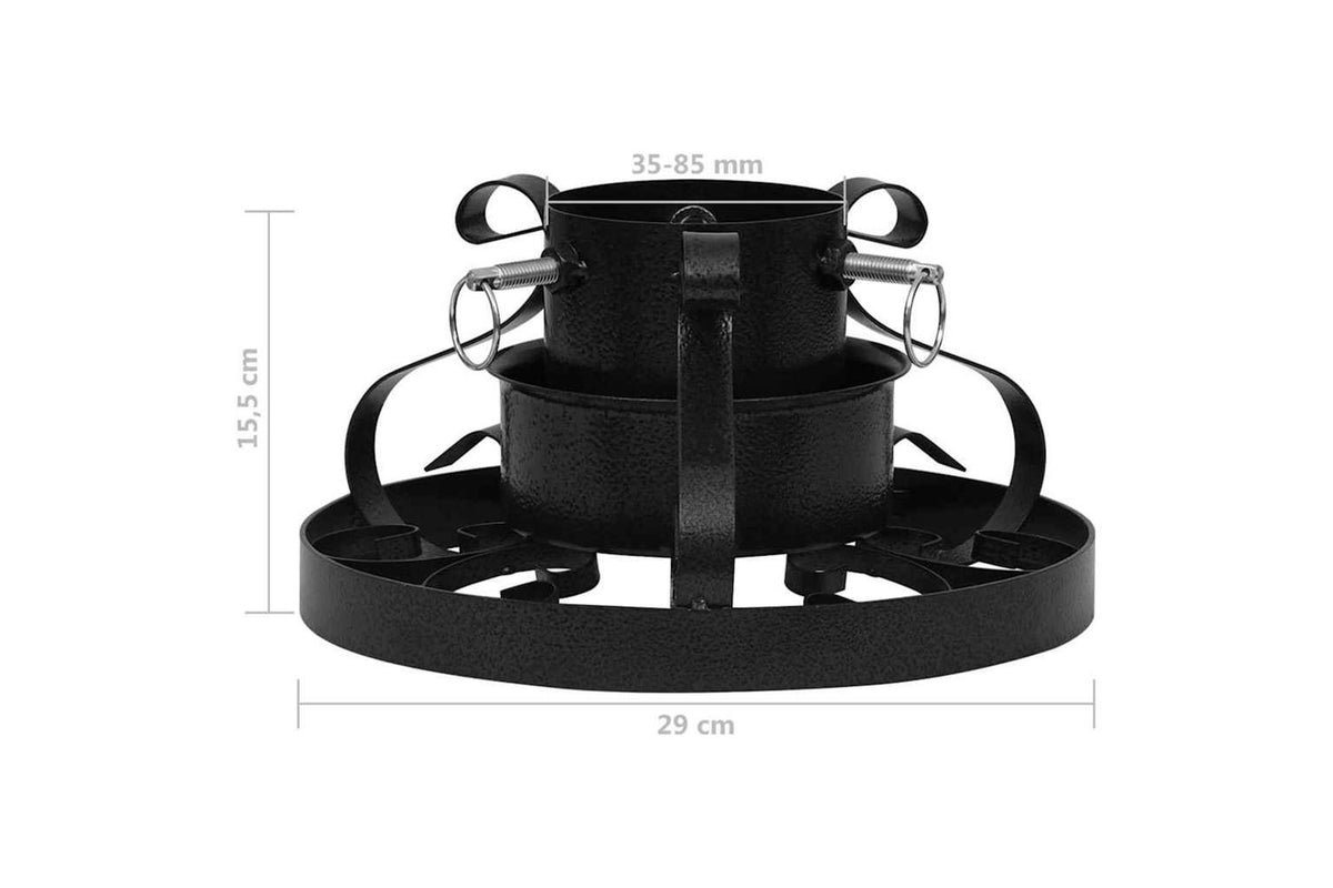 Vidaxl Christmas Tree Stand Black 29x29x155 Cm-7