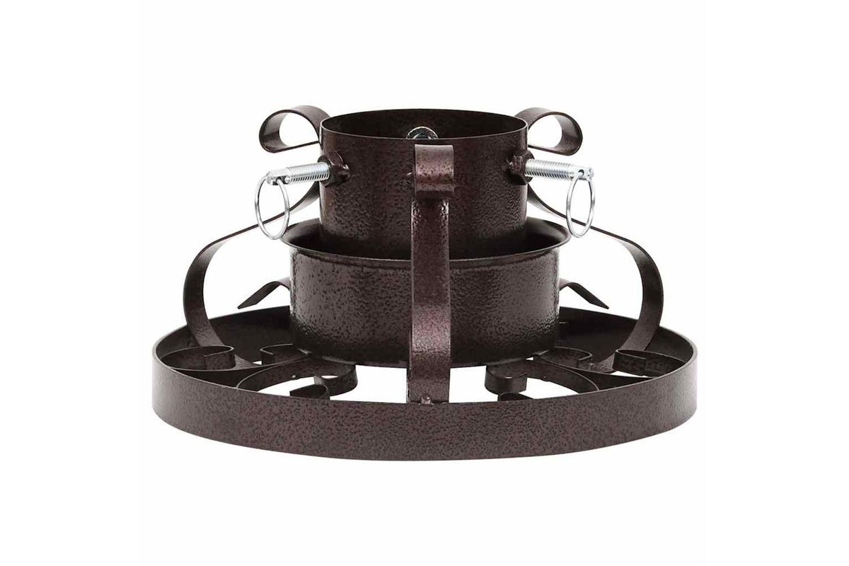 Vidaxl Christmas Tree Stand Antique Copper 29x29x155 Cm