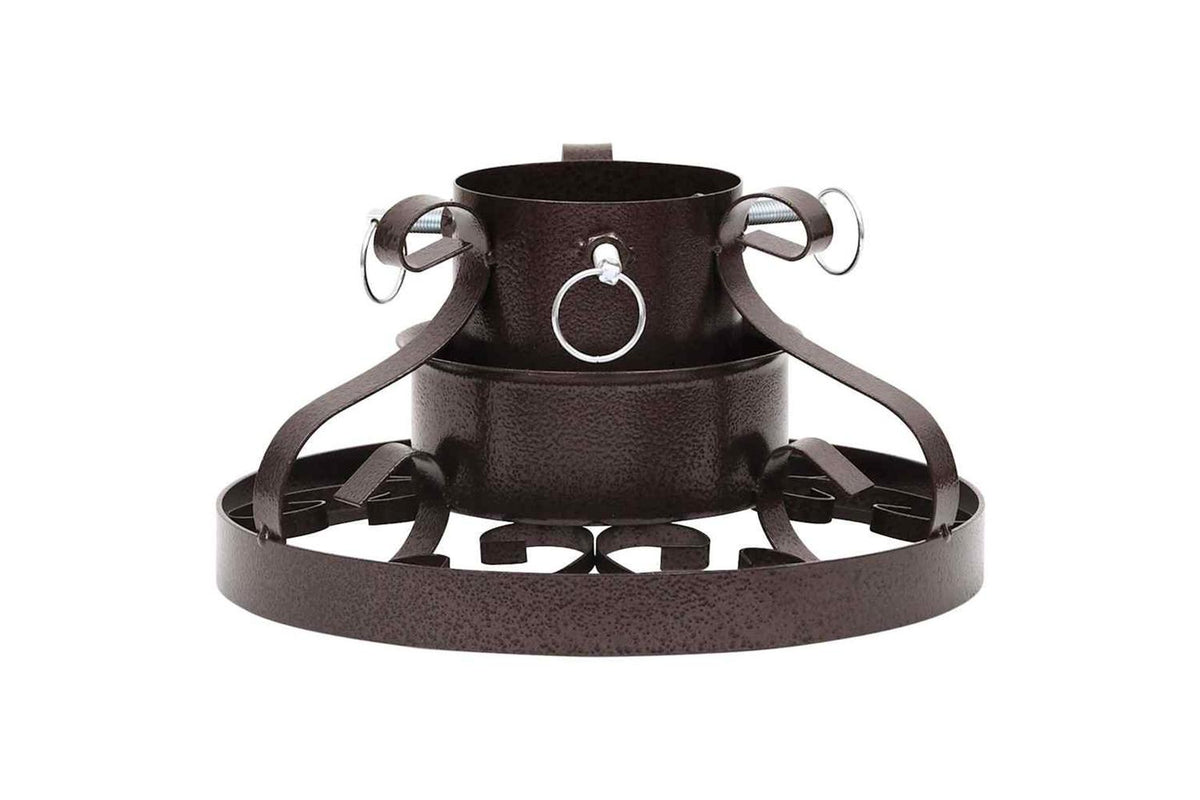 Vidaxl Christmas Tree Stand Antique Copper 29x29x155 Cm-4