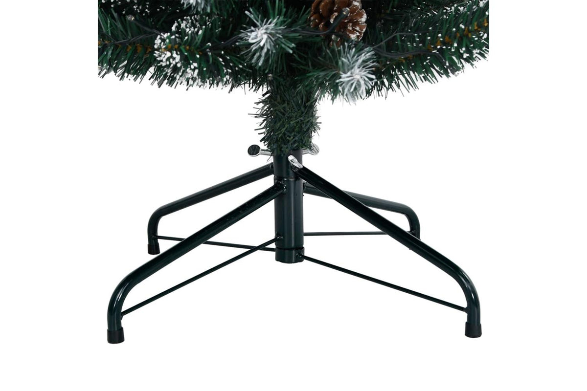Vidaxl Artificial Slim Christmas Tree 150 Leds 120 Cm-9