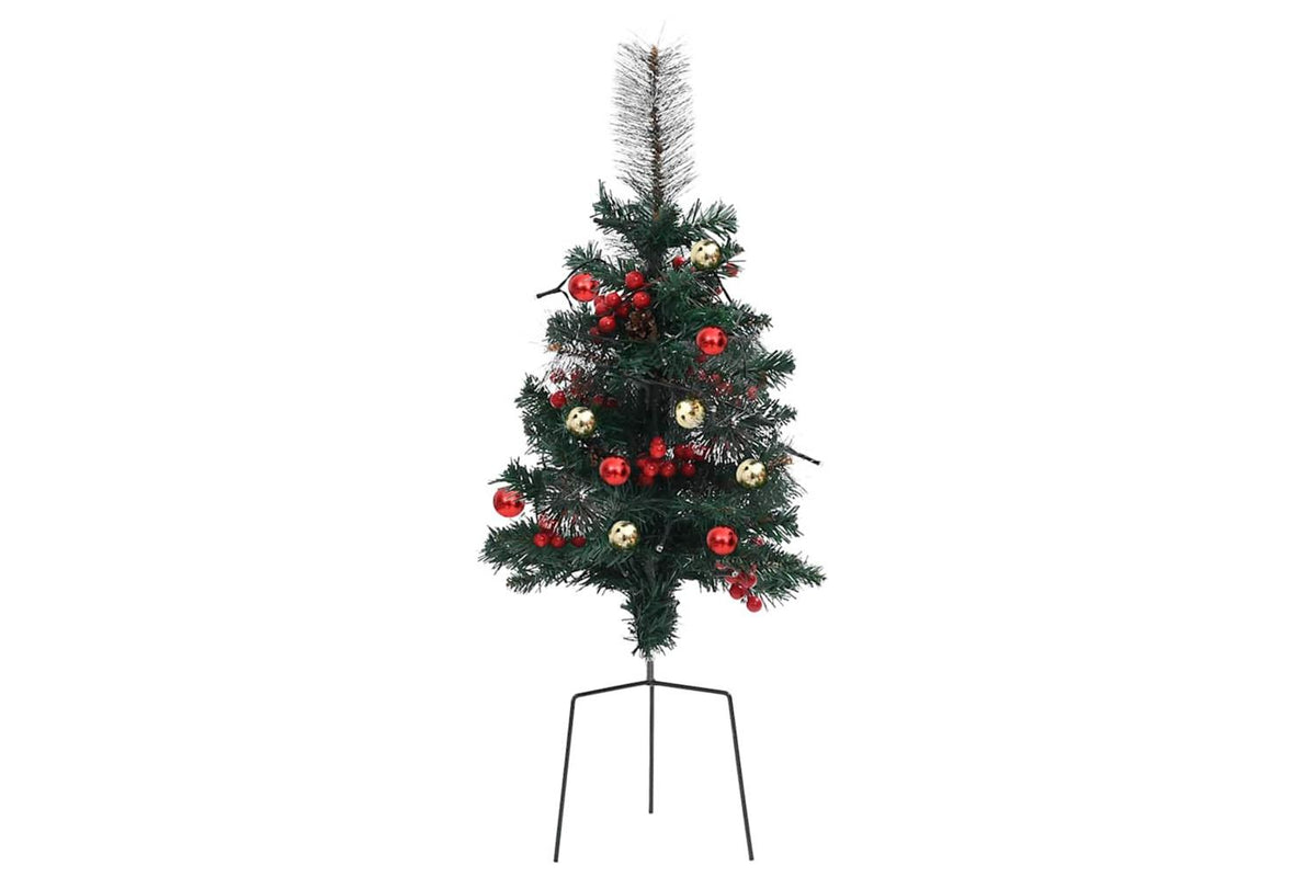 Vidaxl Artificial Pathway Pre-lit Christmas Tree 2 Pcs 76 Cm Pvc-7