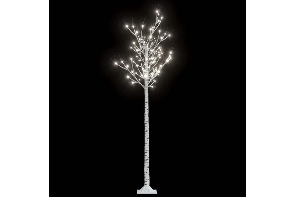 Vidaxl Christmas Tree 200 Leds 18 M Cold White Willow Indoor Outdoor