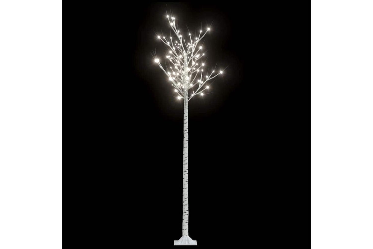 Vidaxl Christmas Tree 220 Leds 22 M Cold White Willow Indoor Outdoor-2