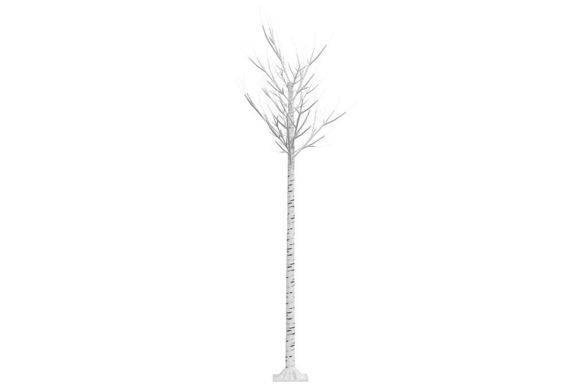 Vidaxl Christmas Tree 220 Leds 22 M Cold White Willow Indoor Outdoor-3