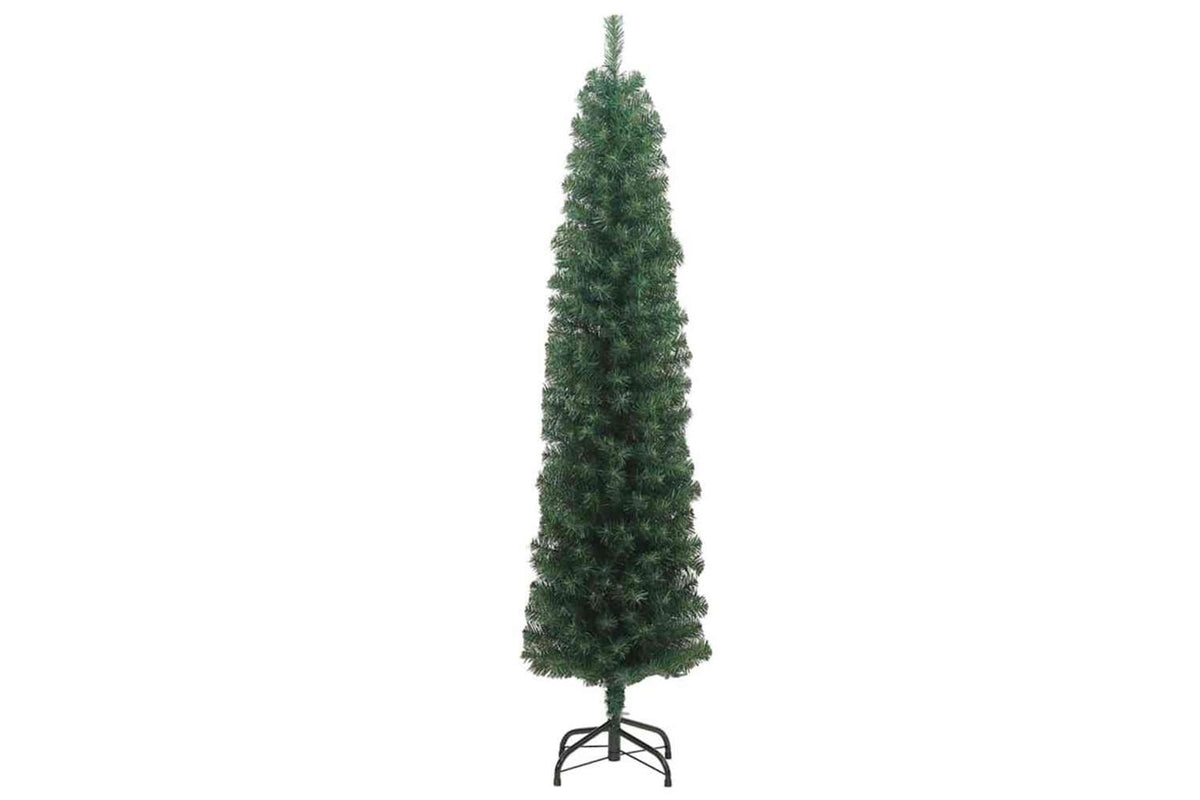 Vidaxl Artificial Christmas Tree With 300 Leds With Stand Green 240 Cm-4