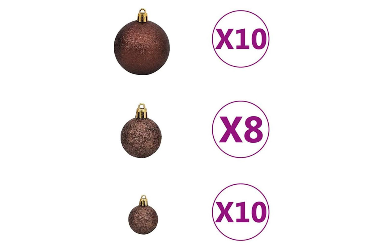 Vidaxl Artificial Christmas Tree With 300 Leds With Stand Green 240 Cm-7