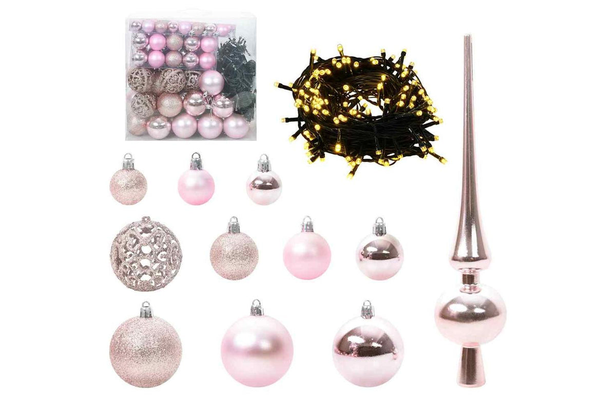 Vidaxl Artificial Christmas Tree Green And White 240 Cm-6