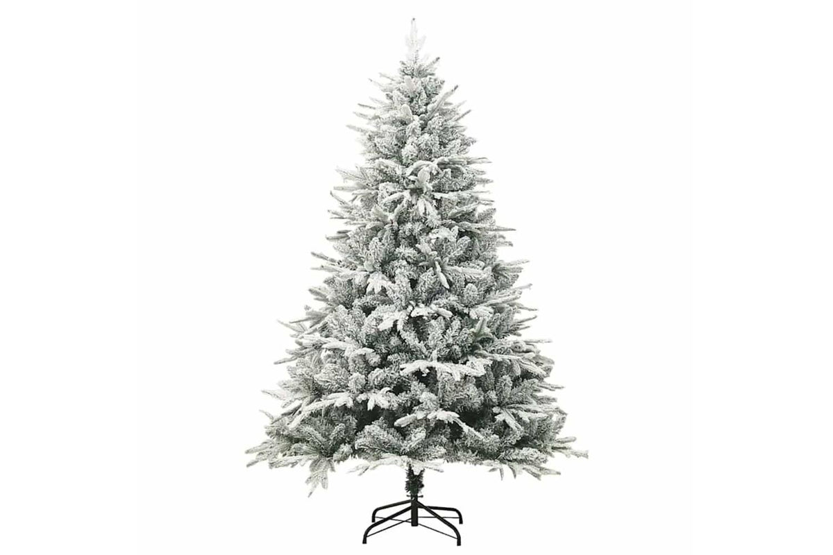 Vidaxl Artificial Pre-lit Christmas Tree With Ball Set 300 Leds-5